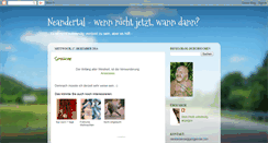 Desktop Screenshot of nilineandertal.blogspot.com