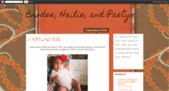 Desktop Screenshot of hailieandbrodee.blogspot.com