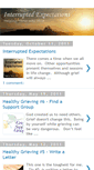 Mobile Screenshot of interruptedexpectations.blogspot.com