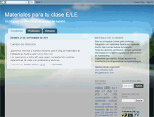 Tablet Screenshot of materialeselebaires.blogspot.com