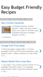 Mobile Screenshot of budgetfriendlymeals.blogspot.com