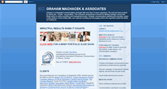 Desktop Screenshot of grahammachacek.blogspot.com