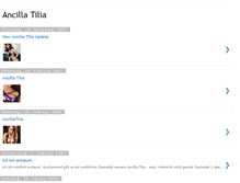 Tablet Screenshot of ancilla-tilia.blogspot.com