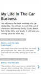 Mobile Screenshot of mylifeinthecarbusiness.blogspot.com