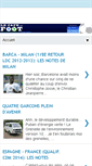 Mobile Screenshot of cafedufoot.blogspot.com
