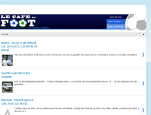 Tablet Screenshot of cafedufoot.blogspot.com