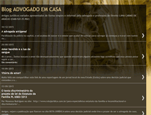 Tablet Screenshot of advogadoemcasa.blogspot.com