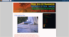 Desktop Screenshot of peixesestranhos.blogspot.com