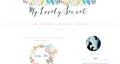Desktop Screenshot of mylovelysecret.blogspot.com