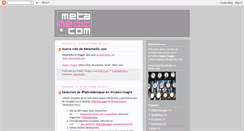 Desktop Screenshot of metamedio.blogspot.com