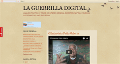 Desktop Screenshot of laguerrilladigital.blogspot.com