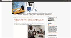 Desktop Screenshot of petlicenciatura.blogspot.com