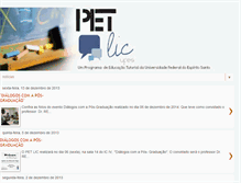 Tablet Screenshot of petlicenciatura.blogspot.com