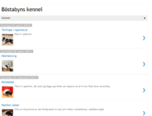 Tablet Screenshot of bostabynskennel.blogspot.com