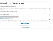 Tablet Screenshot of cidadaniaesperantina.blogspot.com