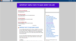 Desktop Screenshot of makemoneyonlinepro.blogspot.com