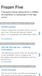 Mobile Screenshot of frozenfive.blogspot.com
