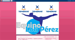 Desktop Screenshot of equipololiperez.blogspot.com