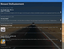 Tablet Screenshot of blesseddisillusionment.blogspot.com