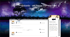 Desktop Screenshot of antoniojoseph99.blogspot.com