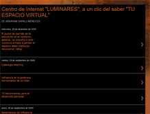 Tablet Screenshot of ciluminares.blogspot.com
