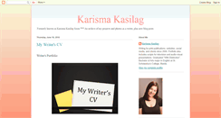 Desktop Screenshot of karismakasilag.blogspot.com