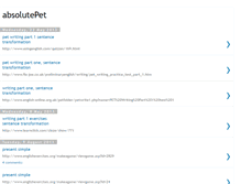 Tablet Screenshot of absolutepet.blogspot.com