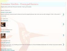 Tablet Screenshot of pensiuneavoichita.blogspot.com