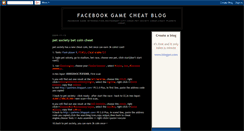 Desktop Screenshot of face-game.blogspot.com