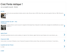 Tablet Screenshot of fente-astique.blogspot.com