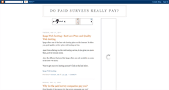 Desktop Screenshot of dopaidsurveys.blogspot.com
