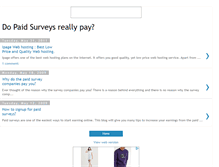 Tablet Screenshot of dopaidsurveys.blogspot.com