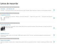 Tablet Screenshot of letrasdemacarrao.blogspot.com