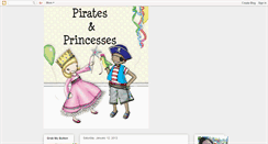 Desktop Screenshot of pirates-n-princesses.blogspot.com