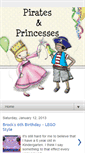 Mobile Screenshot of pirates-n-princesses.blogspot.com