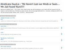 Tablet Screenshot of mindlesssouls.blogspot.com