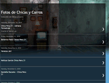 Tablet Screenshot of fotosdechicasycarros.blogspot.com