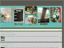 Tablet Screenshot of burlapnbling.blogspot.com