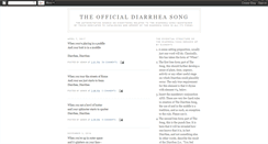 Desktop Screenshot of diarrheasong.blogspot.com