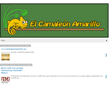 Tablet Screenshot of elcamaleonamarillo.blogspot.com