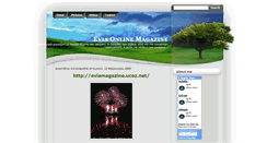 Desktop Screenshot of eviamagazine.blogspot.com