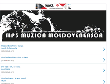 Tablet Screenshot of muzica-moldoveneasca.blogspot.com