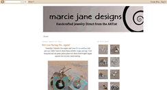 Desktop Screenshot of marciejanedesigns.blogspot.com