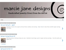 Tablet Screenshot of marciejanedesigns.blogspot.com