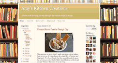 Desktop Screenshot of amyskitchencreations.blogspot.com