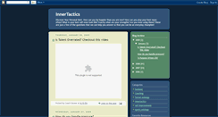 Desktop Screenshot of innertactics.blogspot.com