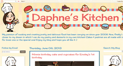 Desktop Screenshot of daphnekitchen.blogspot.com