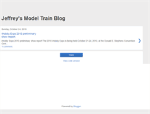 Tablet Screenshot of jeffreysmodeltrainblog.blogspot.com