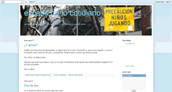 Desktop Screenshot of elcaoscotidiano.blogspot.com