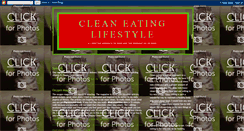 Desktop Screenshot of cleaneatinglifestyle.blogspot.com